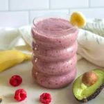 Banana Avocado Berries Smoothie