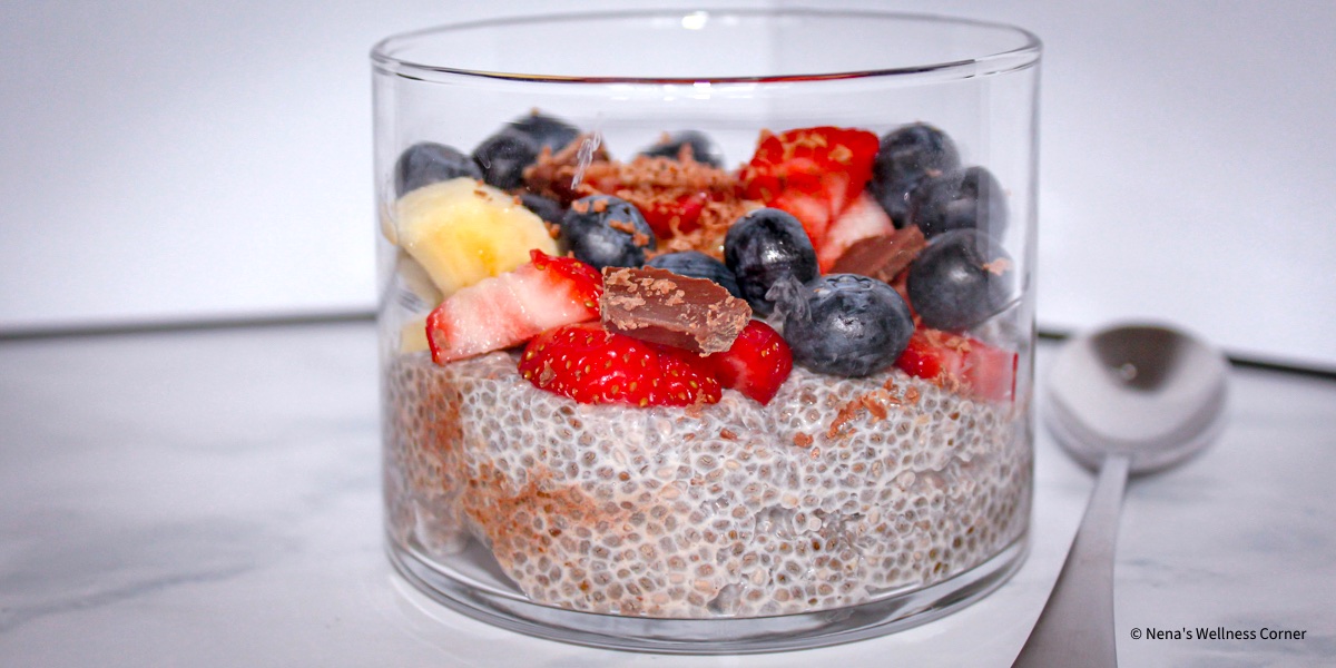 Easy Overnight Chia Pudding with Kefir Nena's Wellness Corner