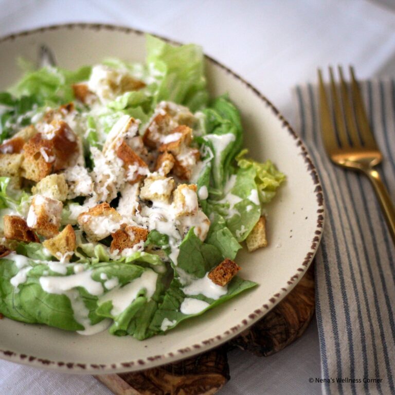 Chicken Caesar Salad (No Anchovies)