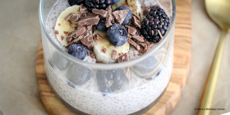 Easy Overnight Chia Seed Pudding with Fruit