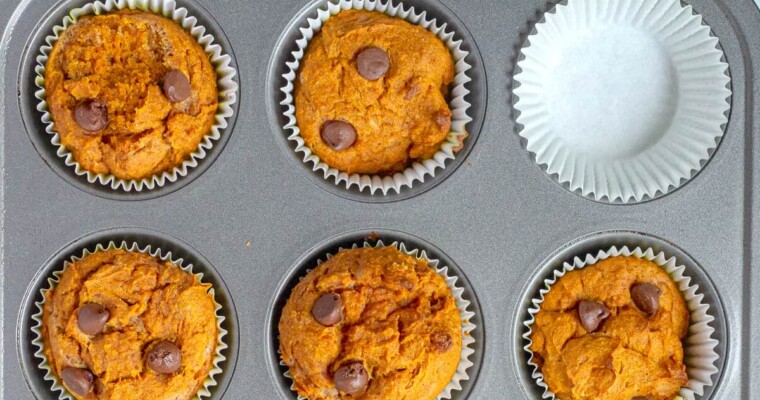 The Best Moist Pumpkin Muffins (Healthy and Easy)