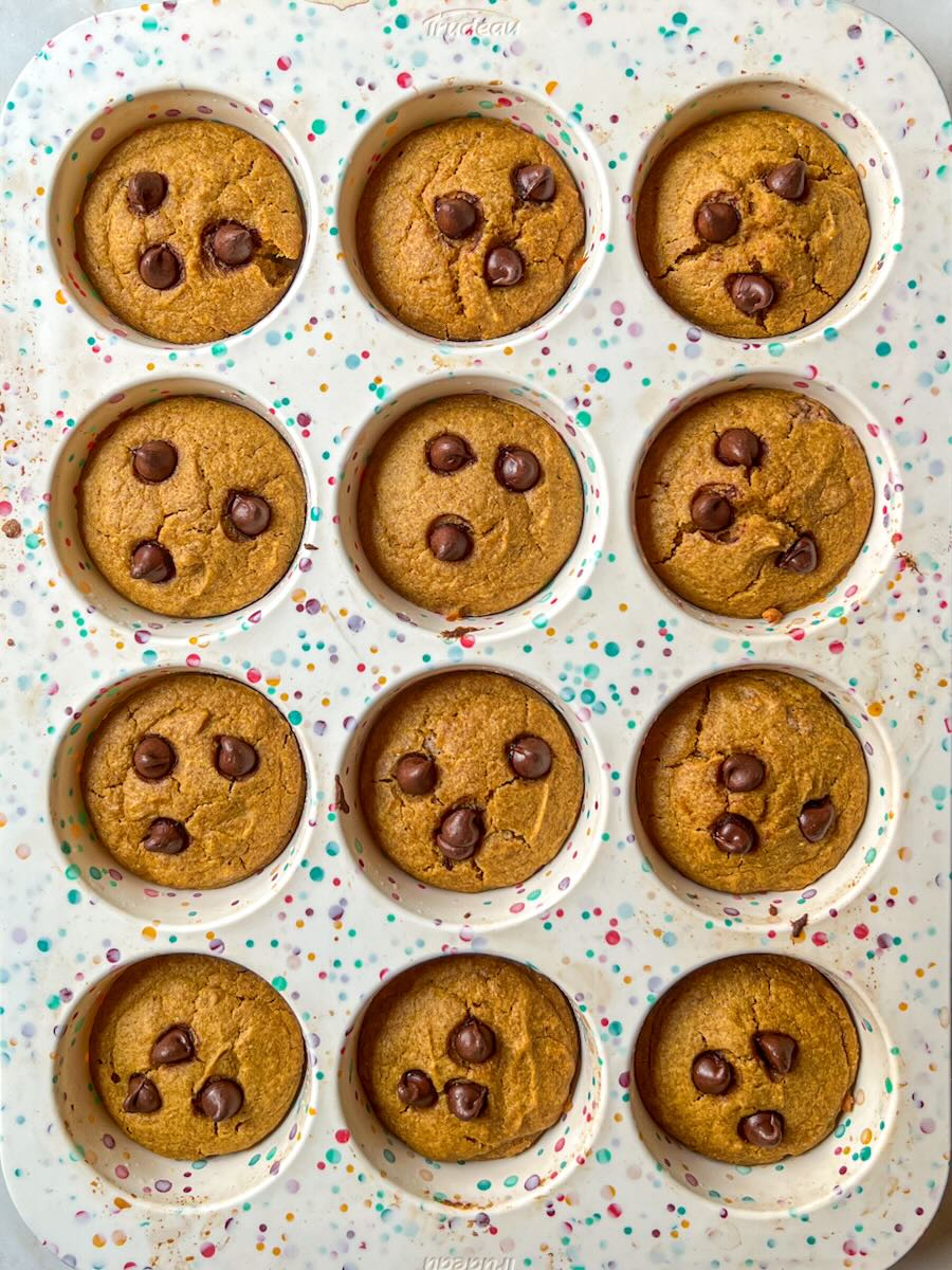 The best moist pumpkin muffins, bake the muffins.