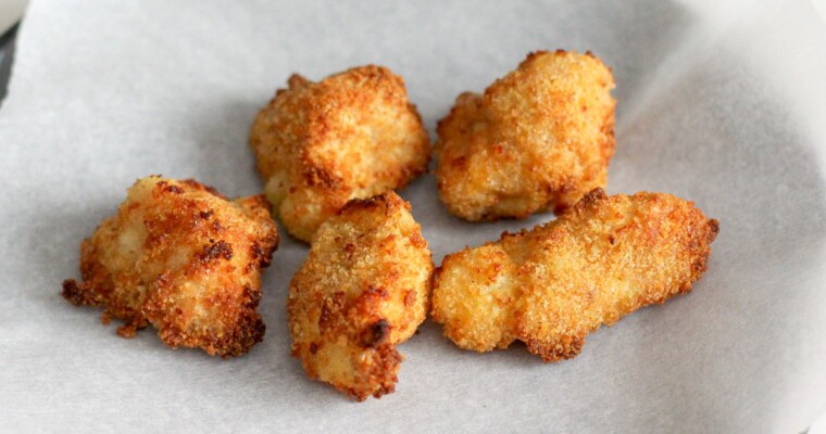 Easy Crispy Homemade Air Fryer Chicken Nuggets Recipe