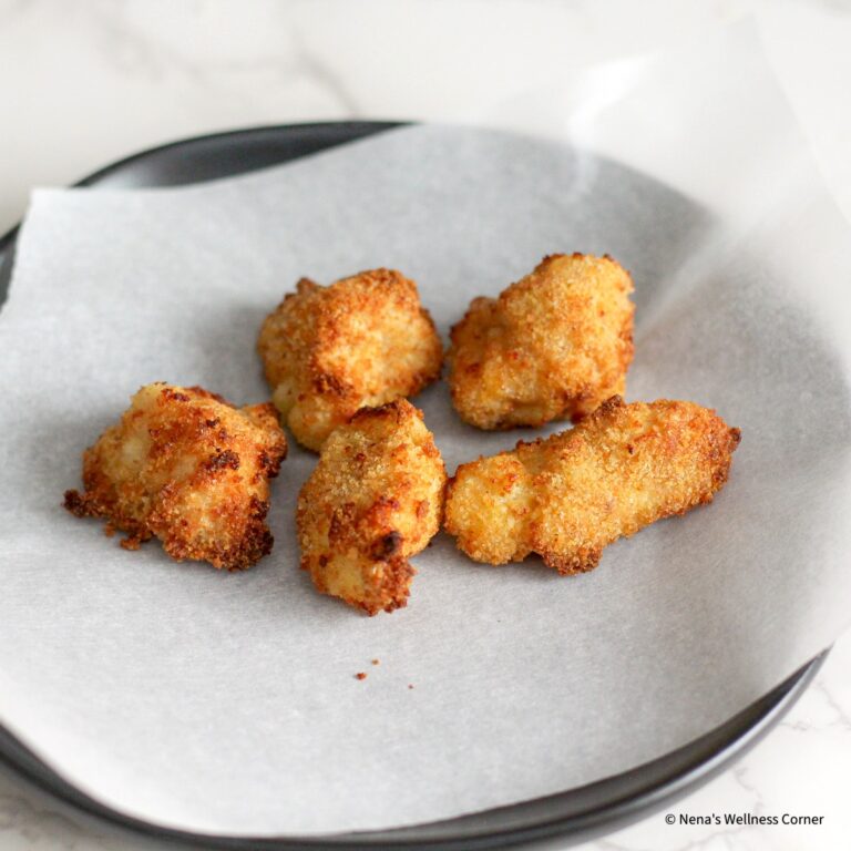 Easy Crispy Homemade Air Fryer Chicken Nuggets Recipe