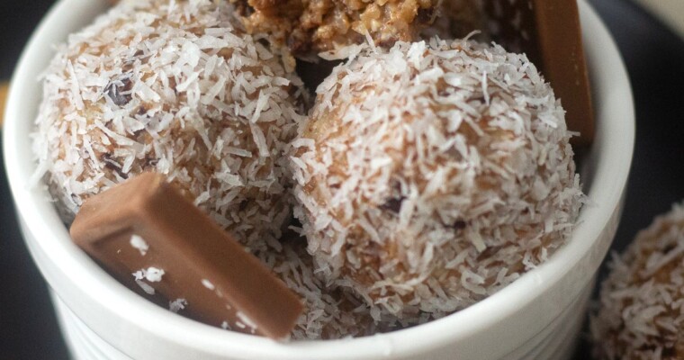 Easy No-Bake Protein Balls with Peanut Butter and Farro