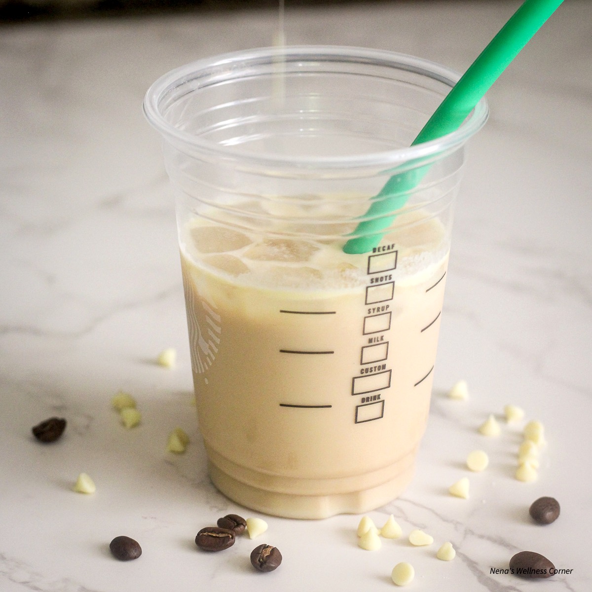 Iced White Chocolate Mocha (Starbucks Copycat Recipe)