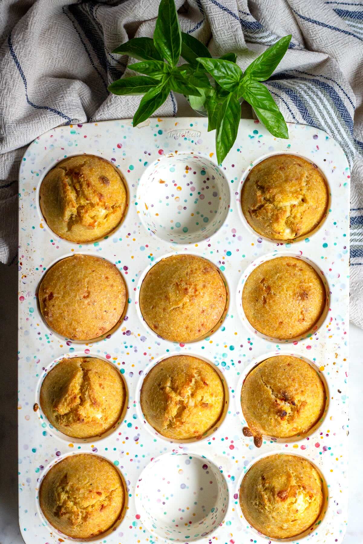 Cornmeal Muffins with Feta (Projice sa Sirom).