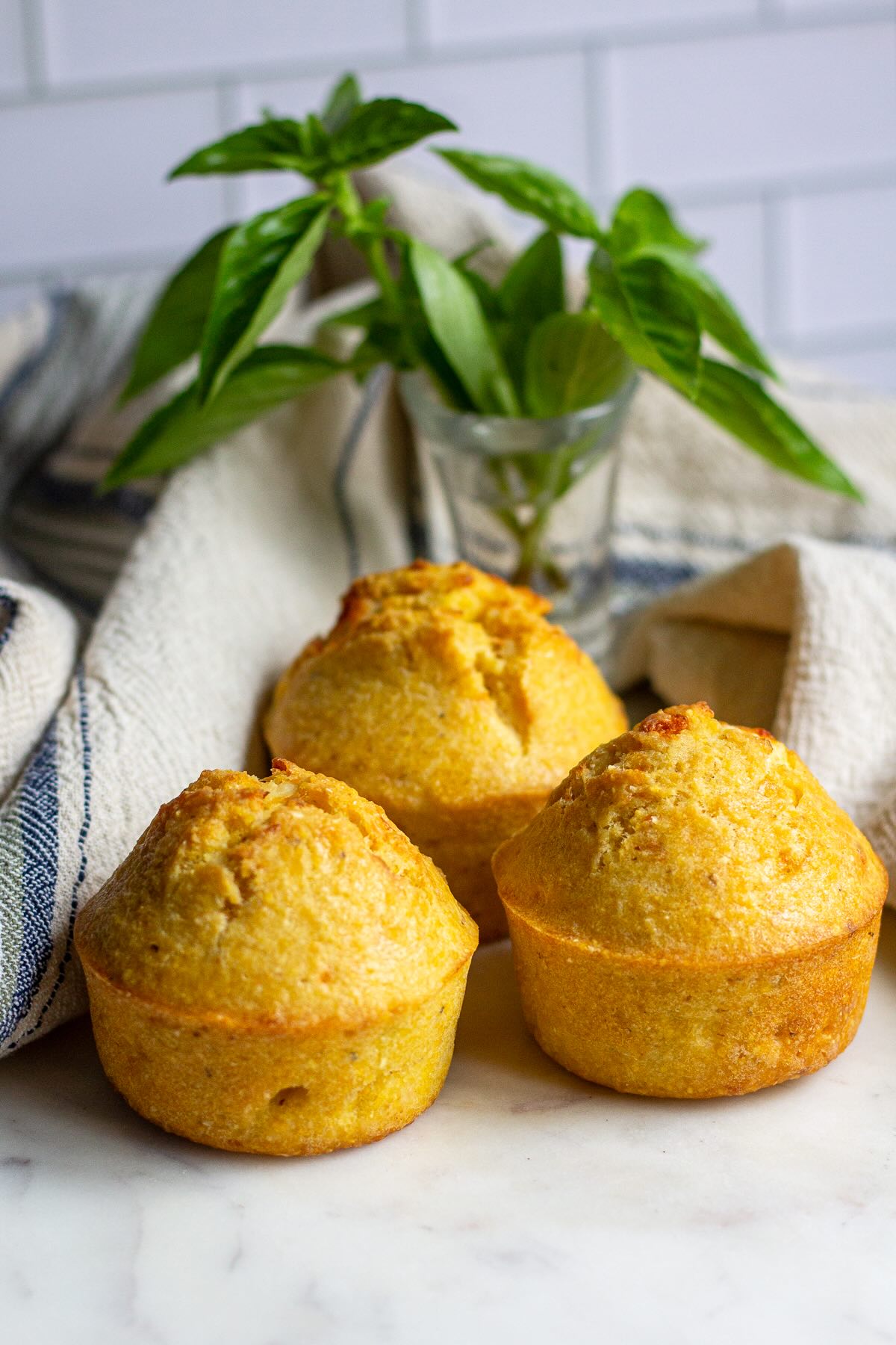 Cornmeal Muffins with Feta (Projice sa Sirom).
