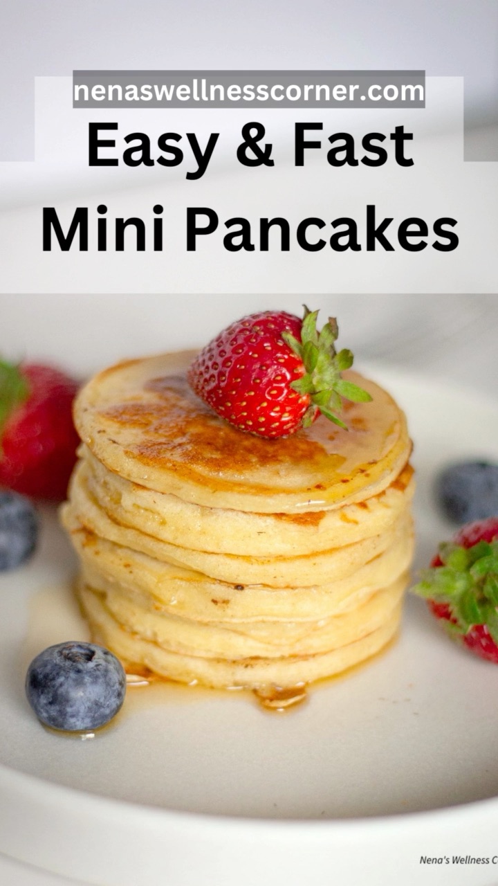 Mini Pancakes {Fast and Easy}