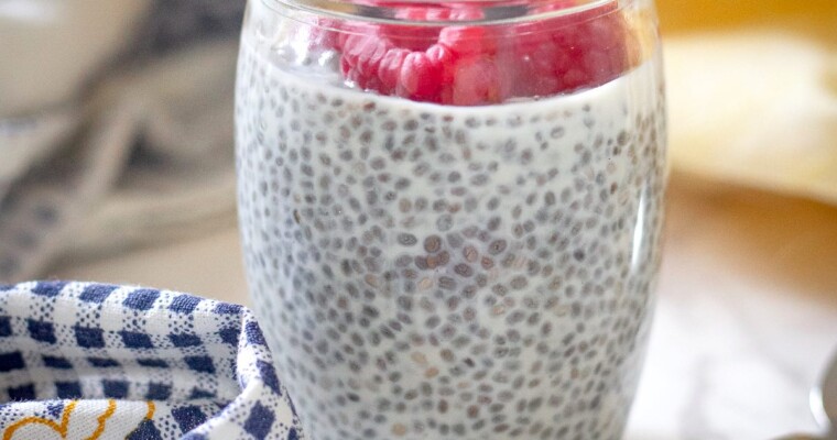 Overnight Chia Pudding with Kefir (Easy & Creamy)