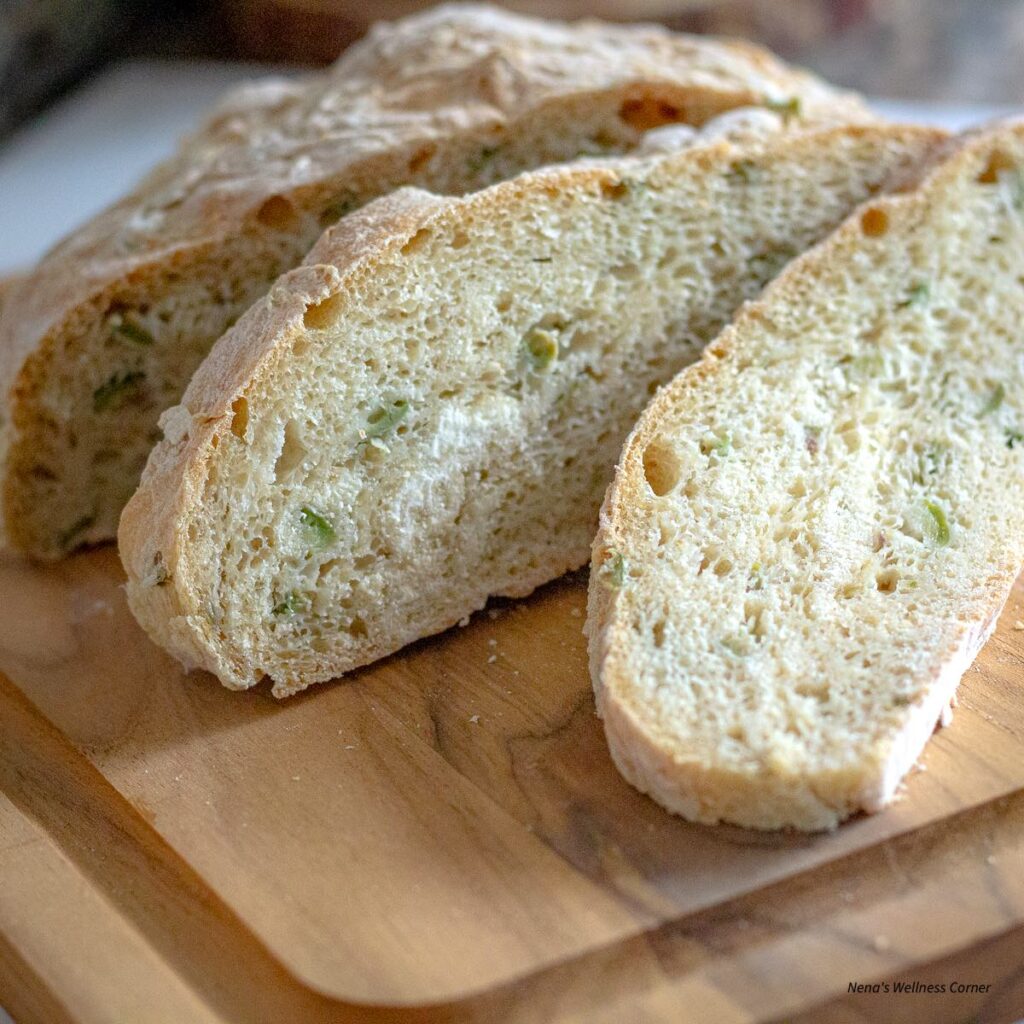 Easy Homemade Olive Bread with Whole Wheat Flour Nena's Wellness Corner