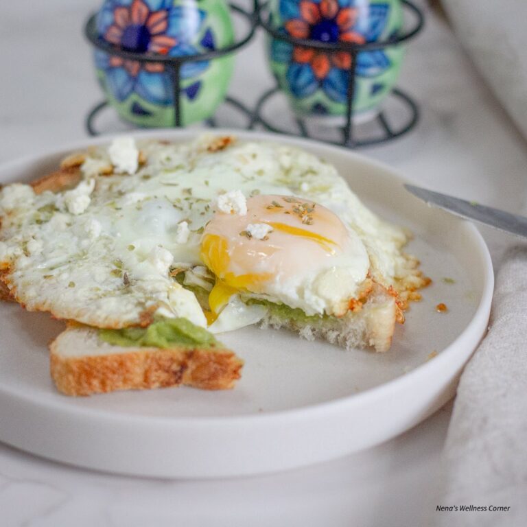 How to Make Fried Eggs with Feta (TikTok Viral Recipe)