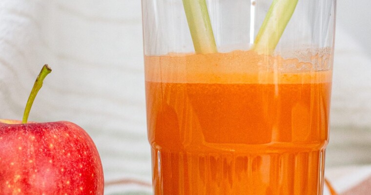 Celery, Apple, and Carrot Juice Benefits