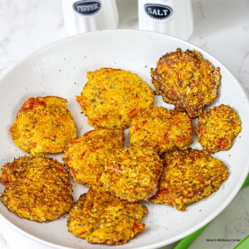 Almond Flour Tomato Fritters (Easy PanFried) Nena's Wellness Corner