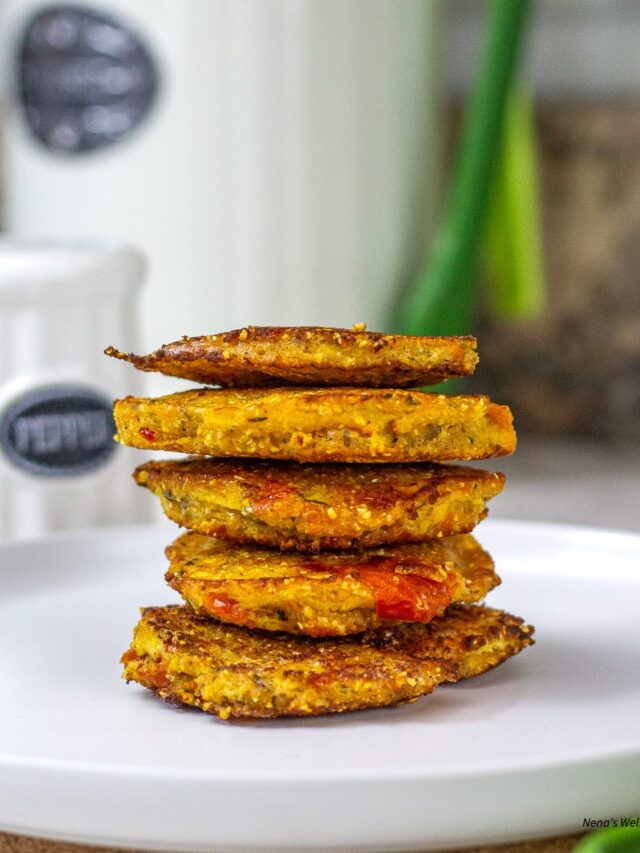 Almond Flour Tomato Fritters (Easy PanFried) Nena's Wellness Corner