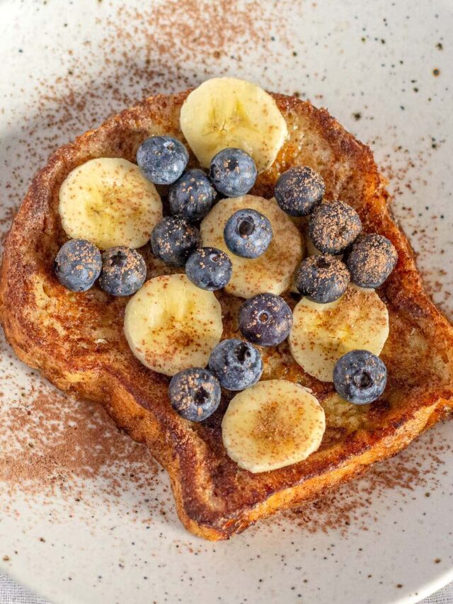 Easy French Toast with Coconut Oil (no Butter Recipe)
