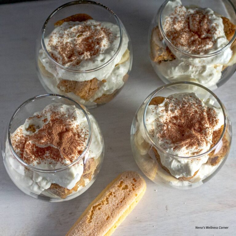 Easy Tiramisu Cups without Mascarpone (No Egg Recipe)