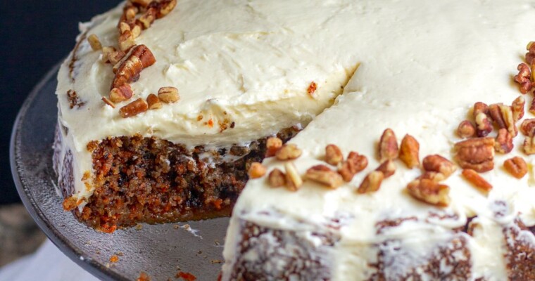 Easy Gluten-Free Carrot Cake with Almond Flour