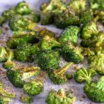 Parmesan Roasted Broccoli in a Pan