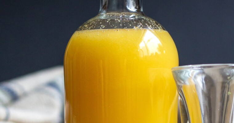 Cleanse Gut Health Shots with Ginger