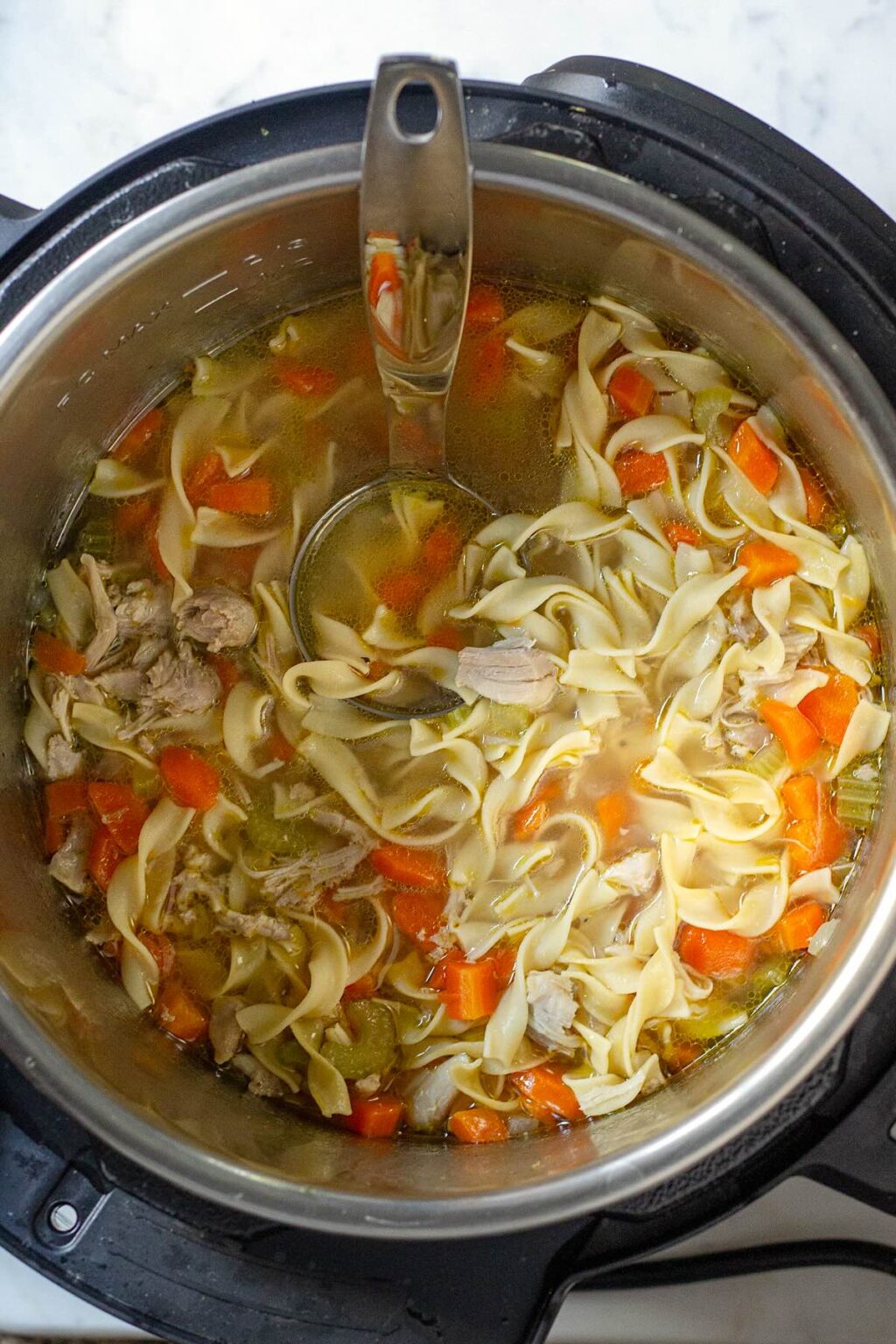 The BEST Instant Pot Chicken Noodle Soup - Nena's Wellness Corner