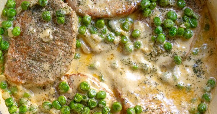 Easy Pork and Peas Recipe