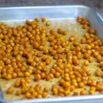 Turmeric-Roasted-Chickpeas-in-a-pan