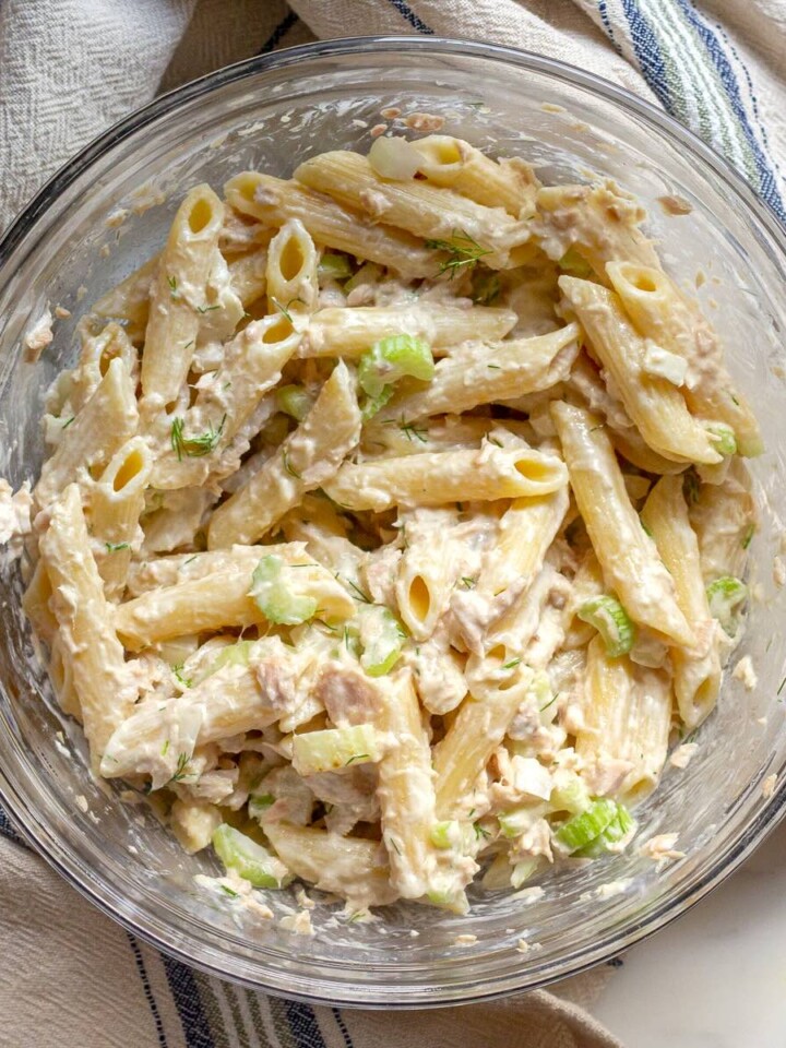 Dill Tuna Pasta Salad
