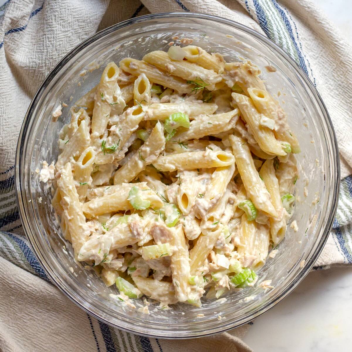 Dill Tuna Pasta Salad