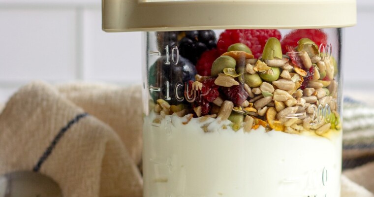 High-Protein Greek Yogurt Parfait