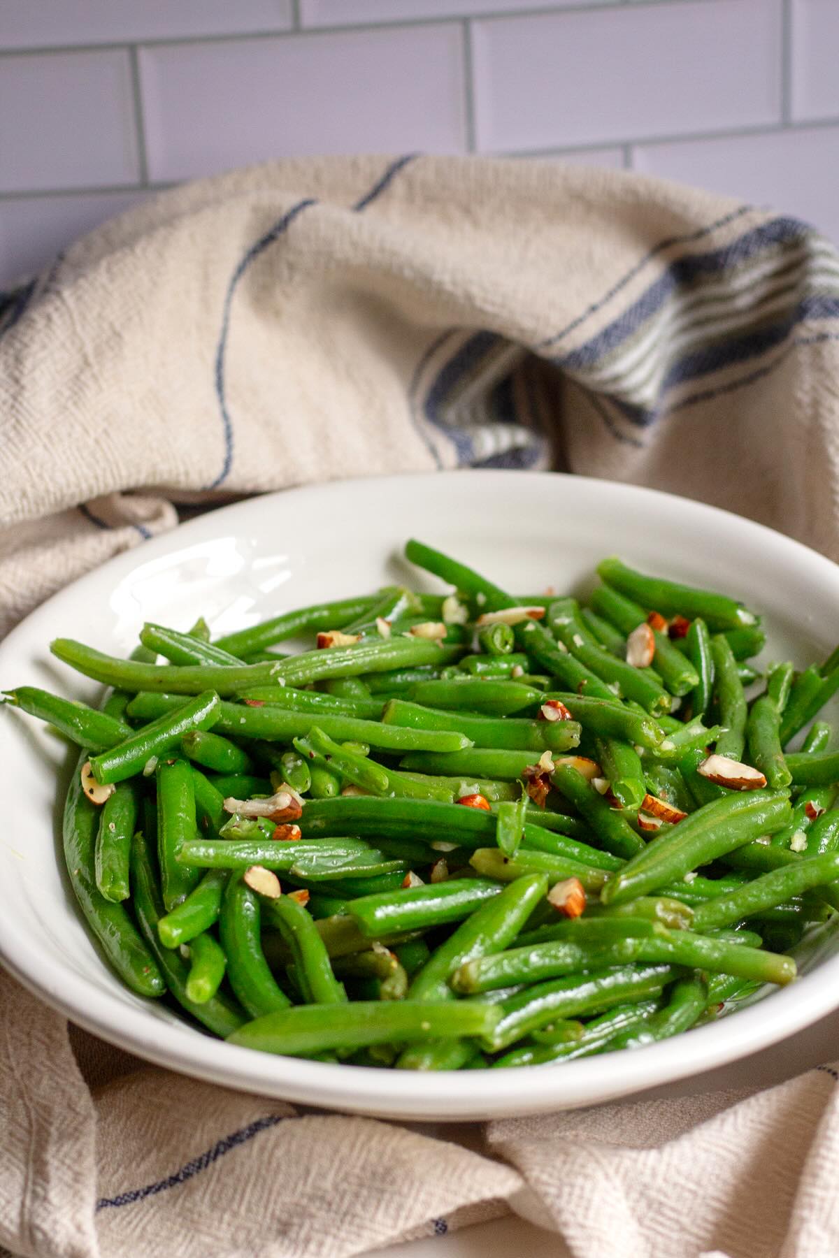 Green Beans with Garlic and Butter.