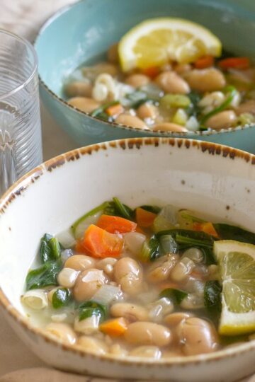 Lemon White Bean Soup