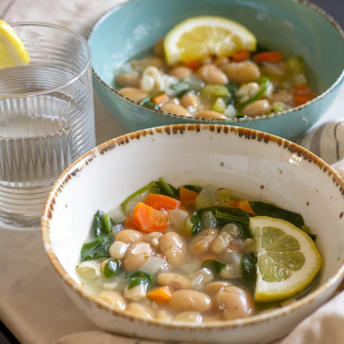 Easy Lemon White Bean Soup