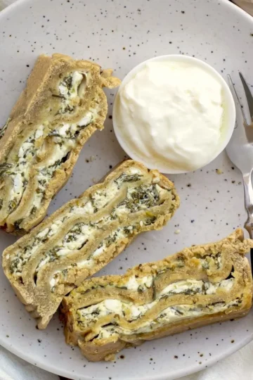 Gluten-free Spinach and Cheese Pie (Balkan Zeljanica)