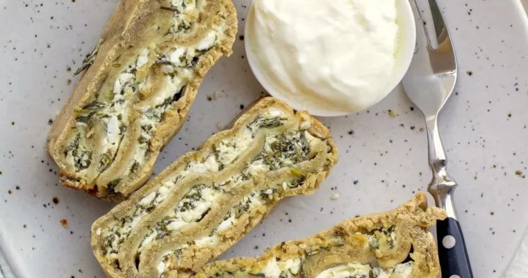 Gluten-free Spinach and Cheese Pie (Balkan Zeljanica)