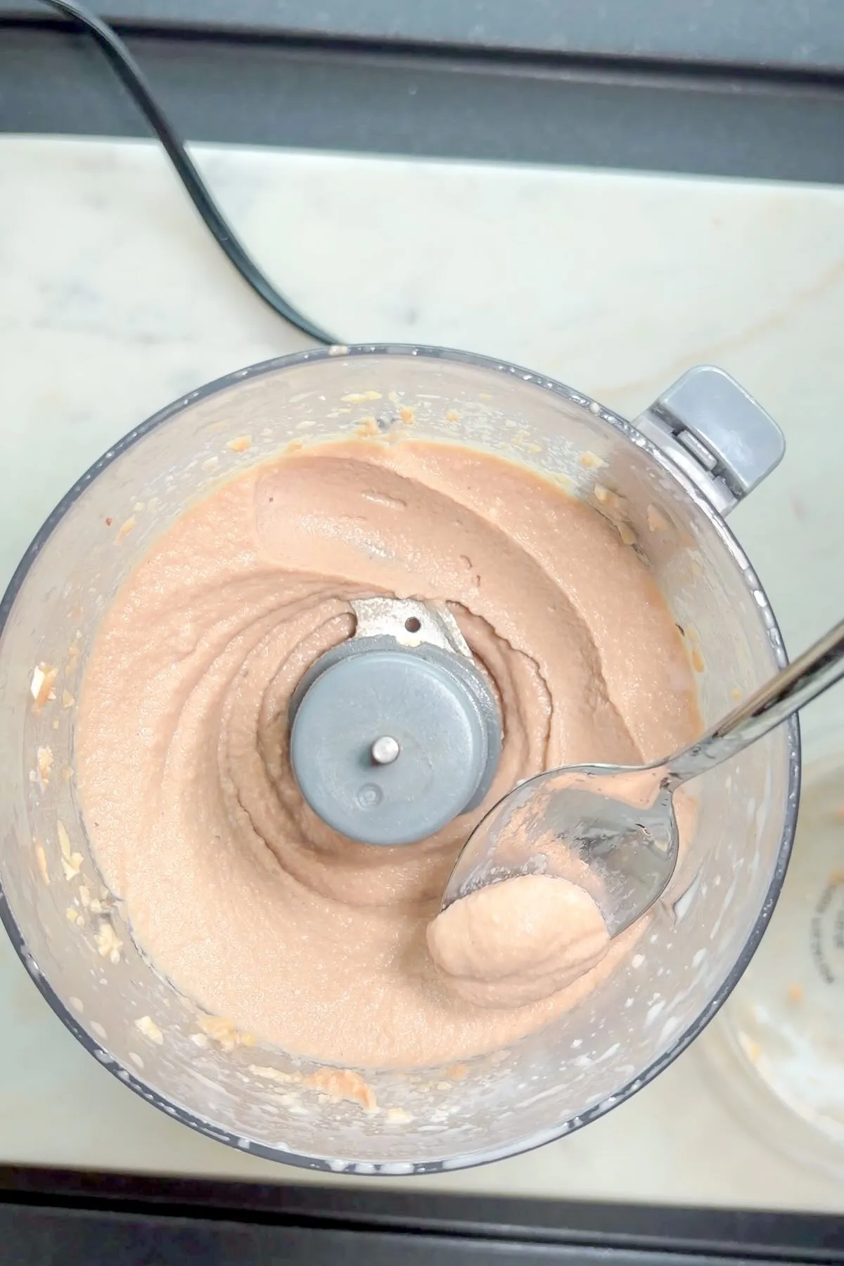 Vegan Cheesecake in a Jar, blend the filling